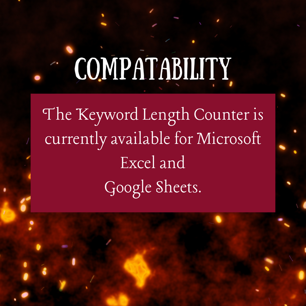 Keyword Length Counter ️🔥KLC ️🔥 – Crafty Maven & Co
